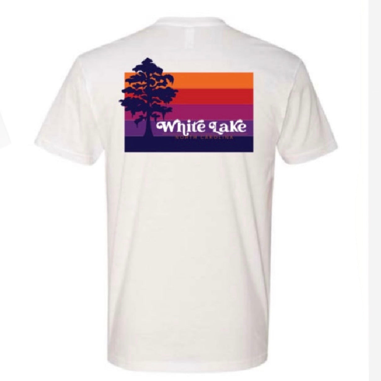 White Lake Sunset Short Sleeve Tee