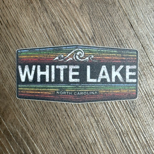 White Lake Sticker - Syncope Waves