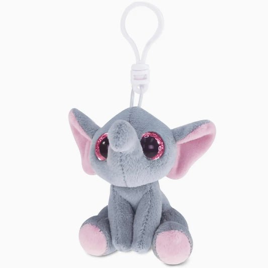 Big Eye Keychain - Grey Elephant