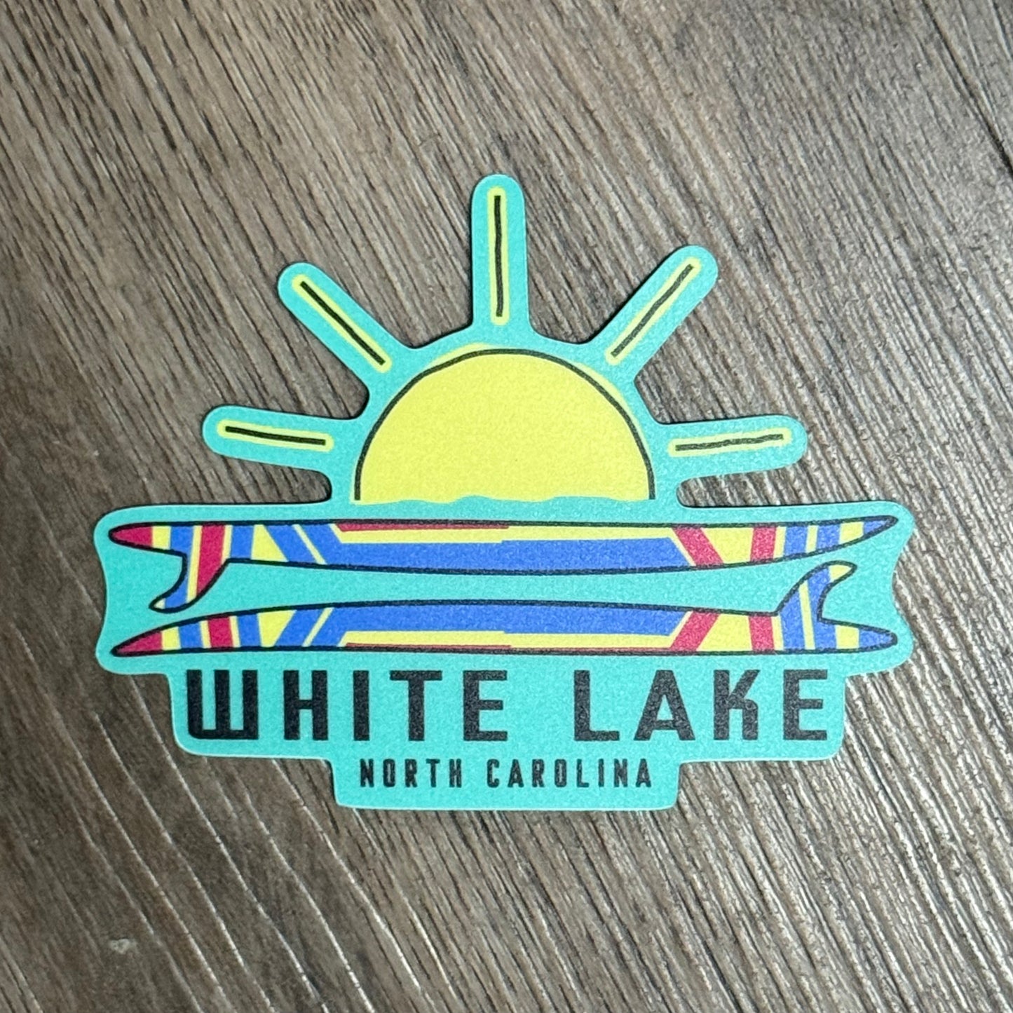 White Lake Magnet - Boards & Sun