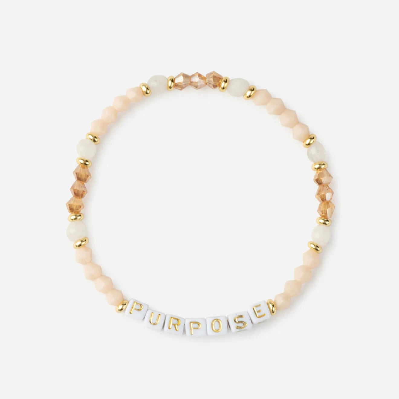 Purpose Letter Bracelet