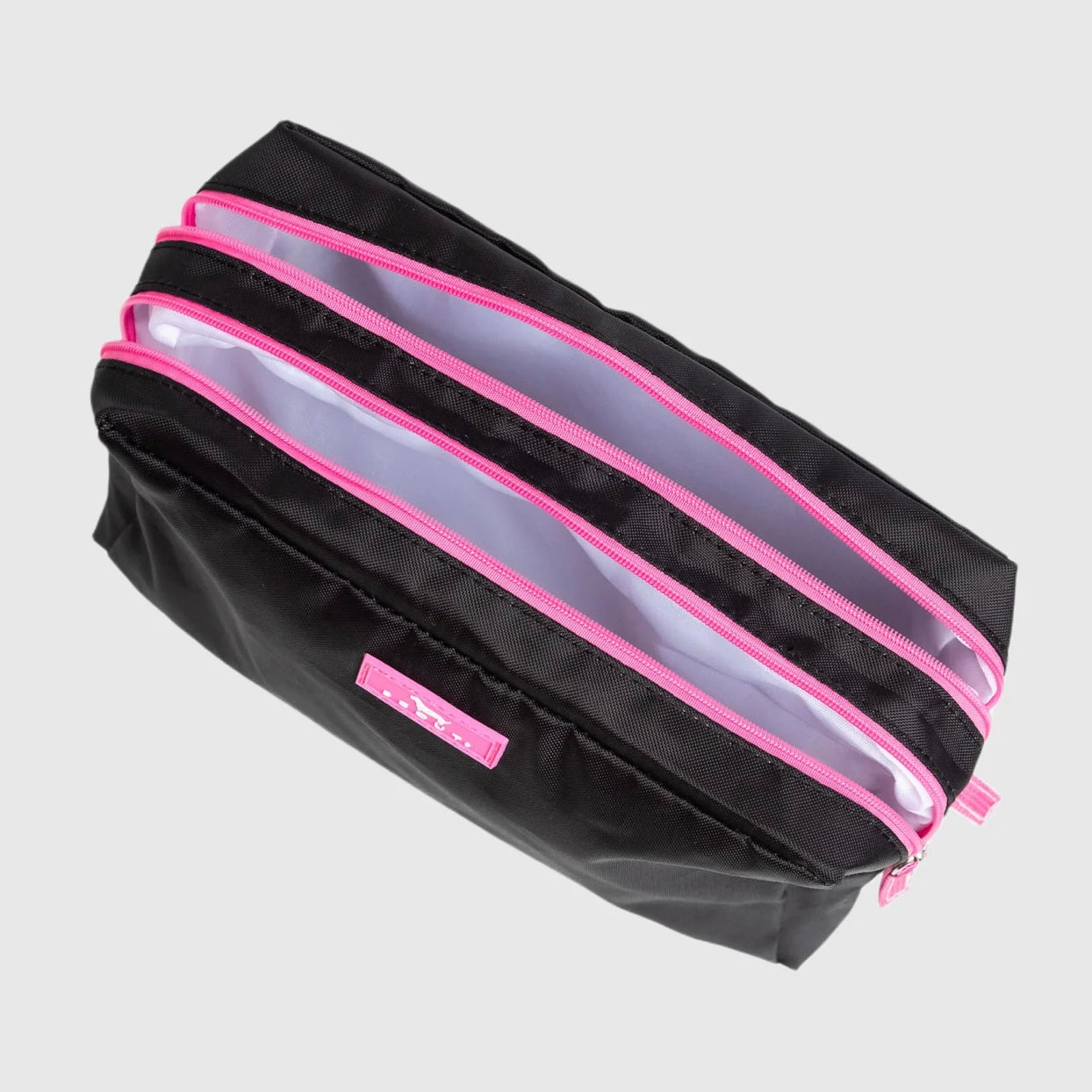 2-Way Toiletry Bag - Black