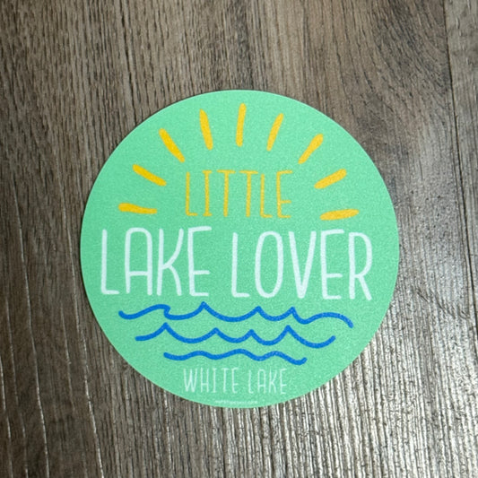 White Lake Sticker - Little Lake Lover