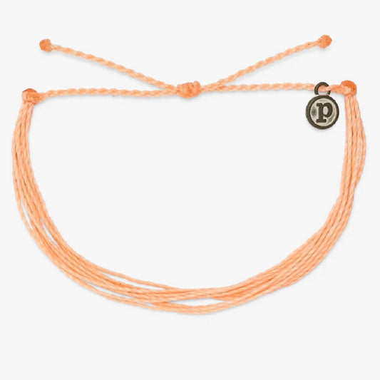 Pura Vida Solid Original Bracelet - Blush