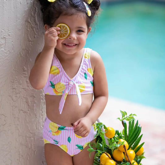 Girls Two-piece Swimsuit - Simply the Zest