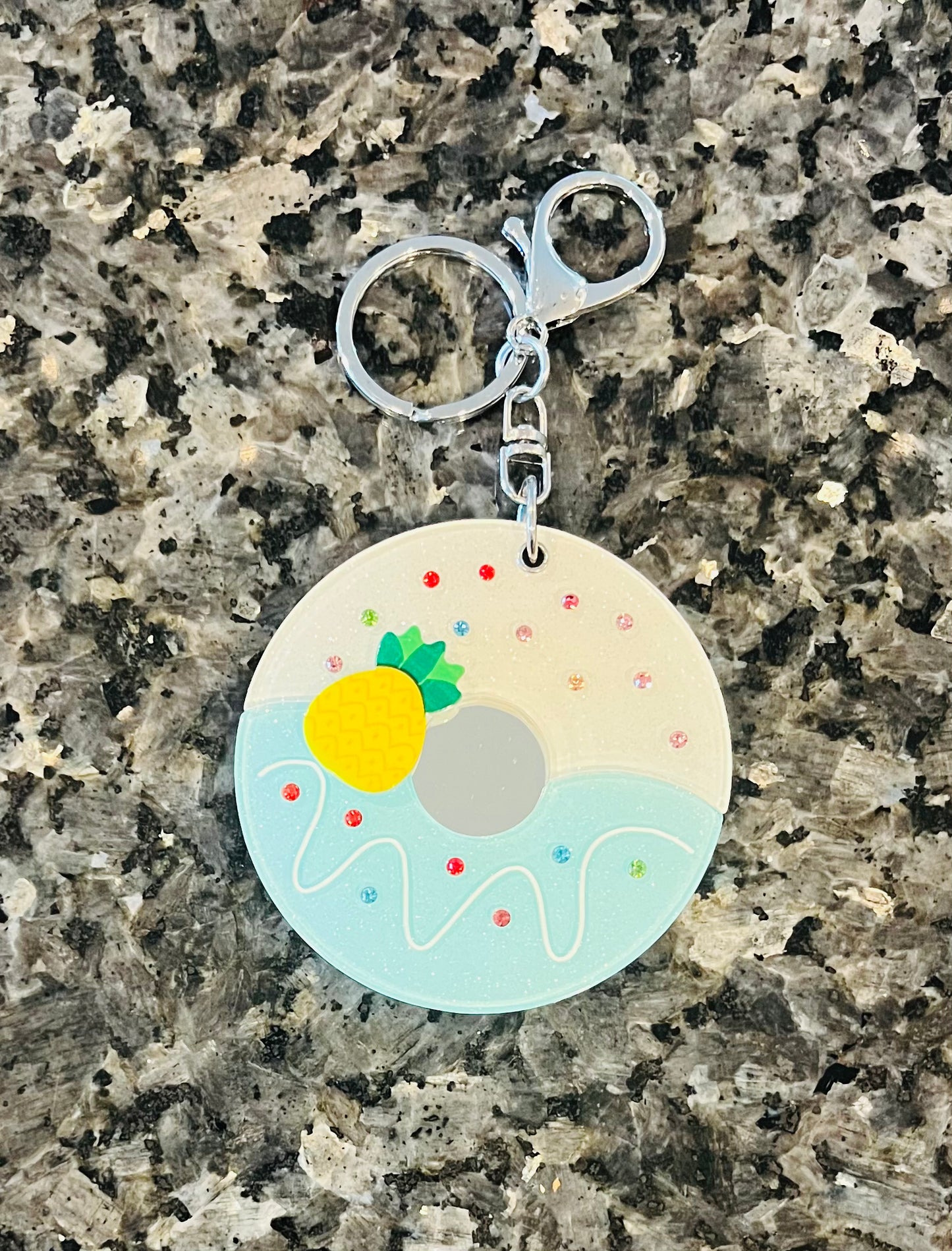 Mirror Keychain - Donut