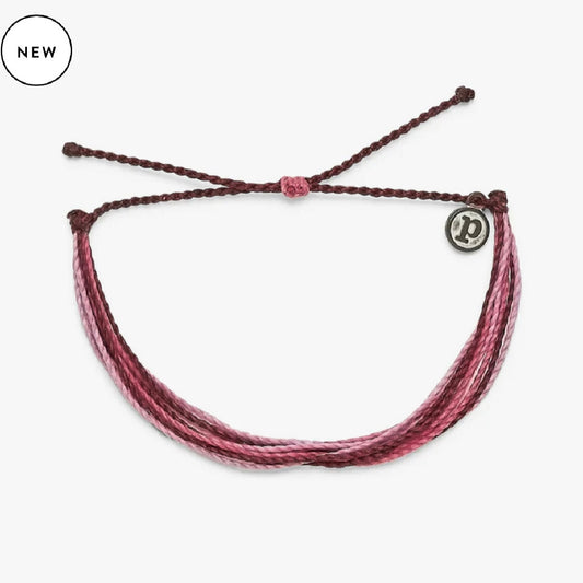 Pura Vida Solid Original Bracelet - Mulberry