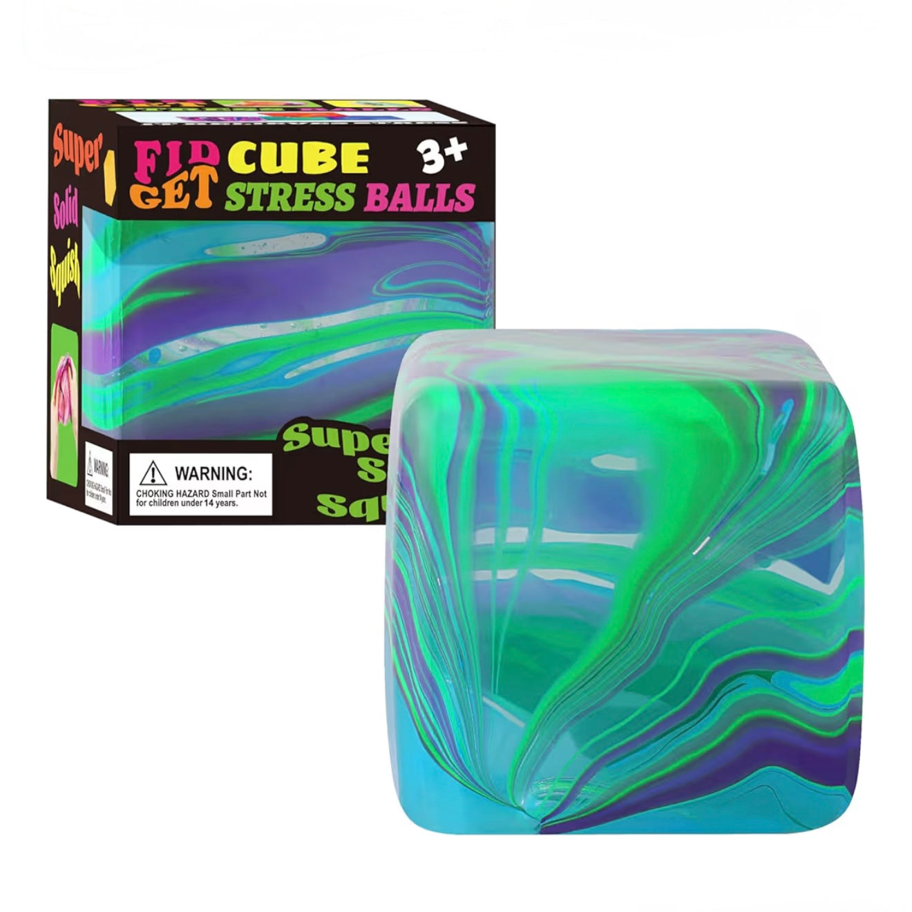 NeeDoh Nice Cube Swirl