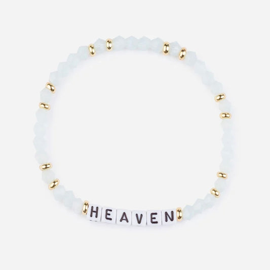 Heaven Letter Bracelet