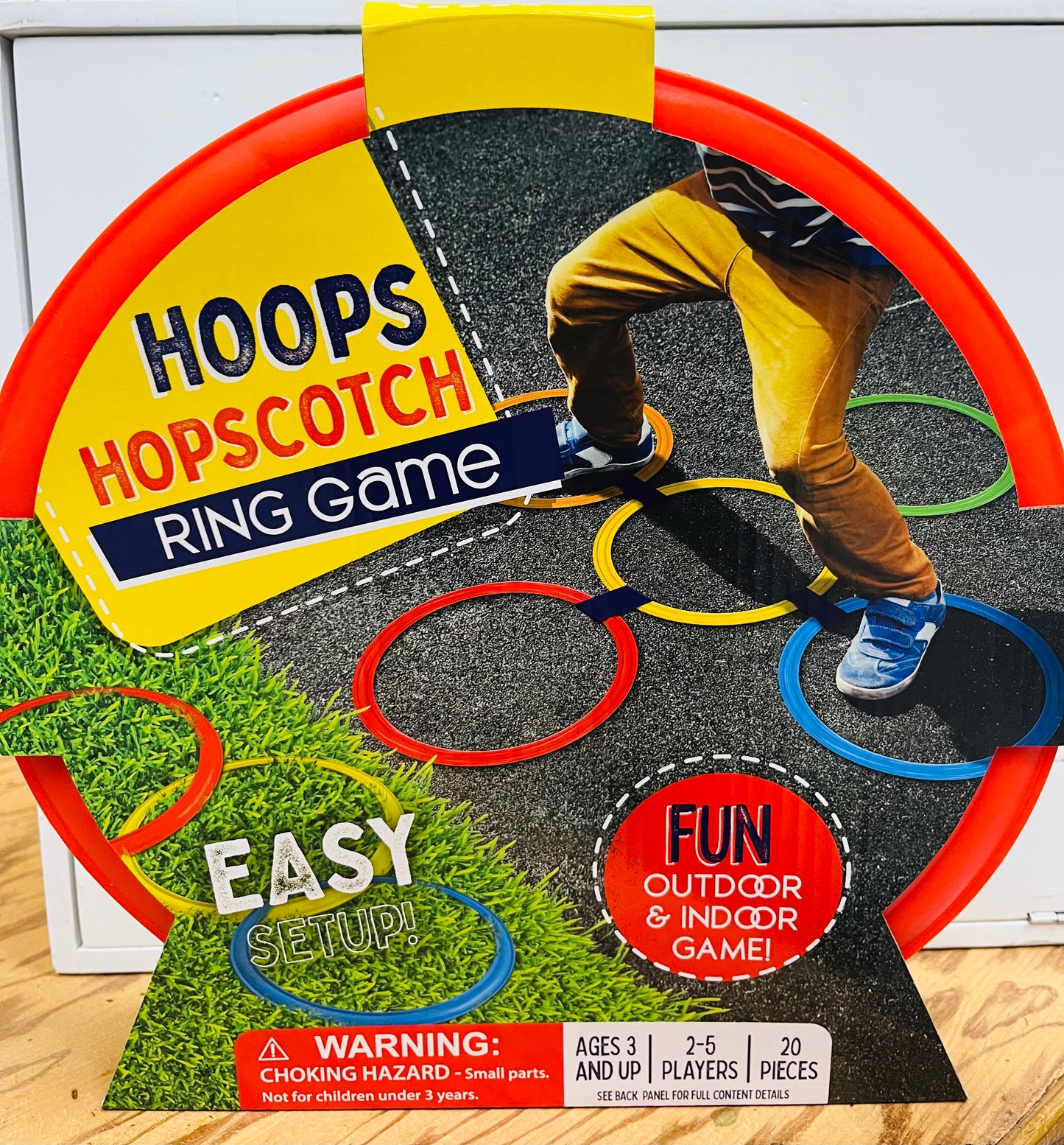 Hoops Hopscotch Ring Game