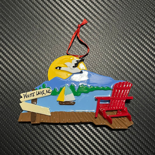 White Lake Ornament - At The Lake