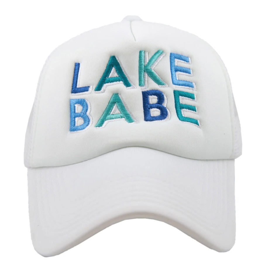 “Lake Babe” Foam Trucker Hat