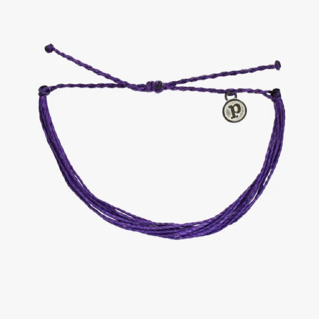 Pura Vida Solid Original Bracelet - Purple