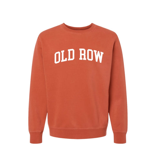 Old Row Pigment Dyed Crewneck - Amber