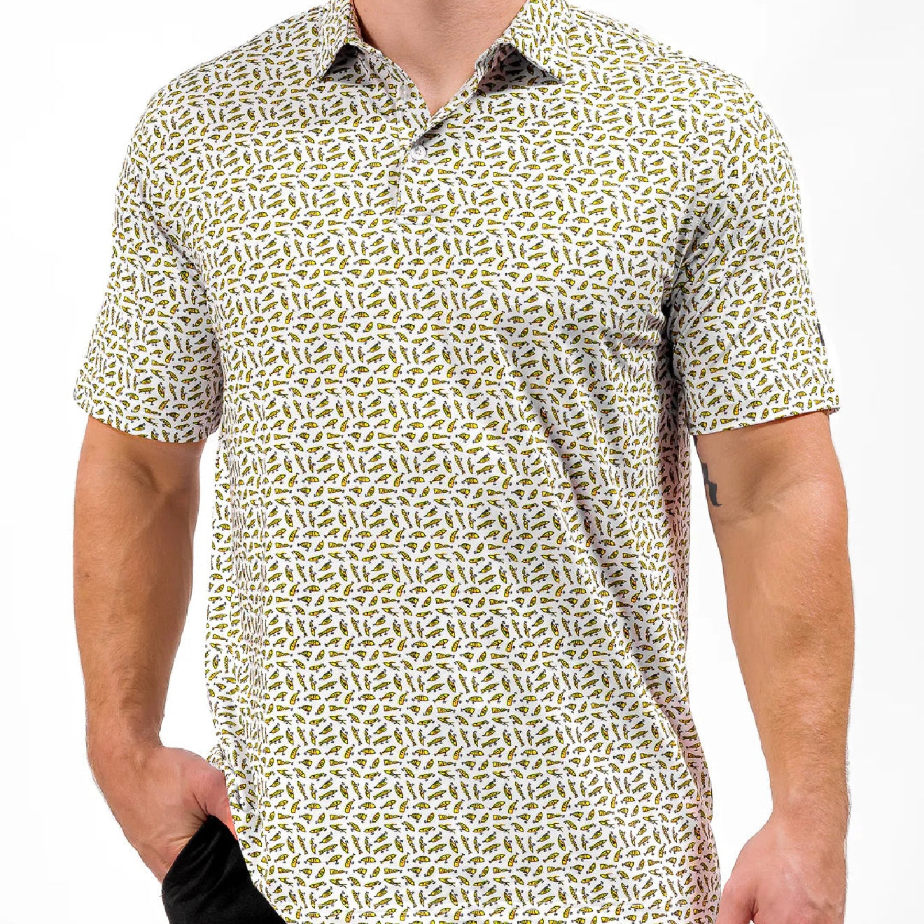 Waggle Men's Pique Polo - Tacklebox