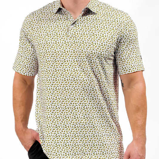 Waggle Men's Pique Polo - Tacklebox