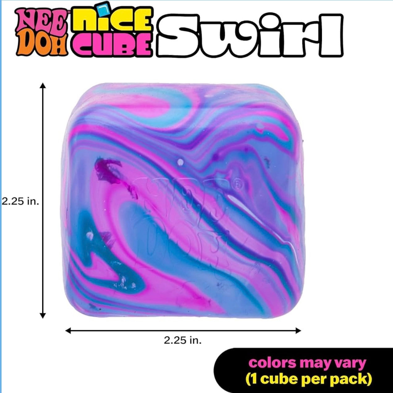 NeeDoh Nice Cube Swirl