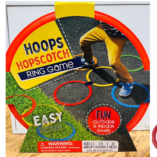 Hoops Hopscotch Ring Game
