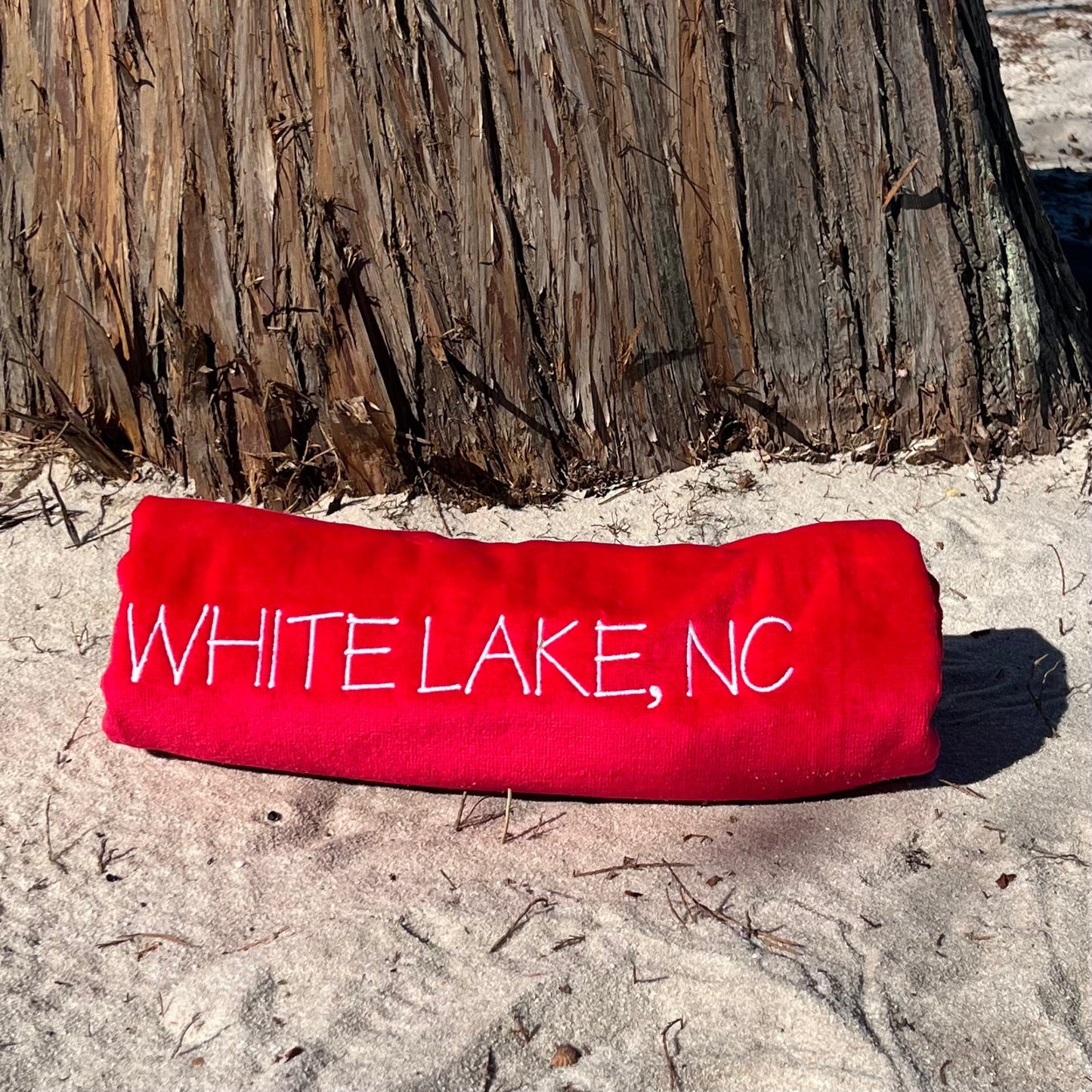 White Lake Monogrammed Towels