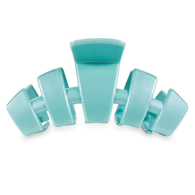 Teleties Medium Classic Claw Hair Clip - Totally Turquoise