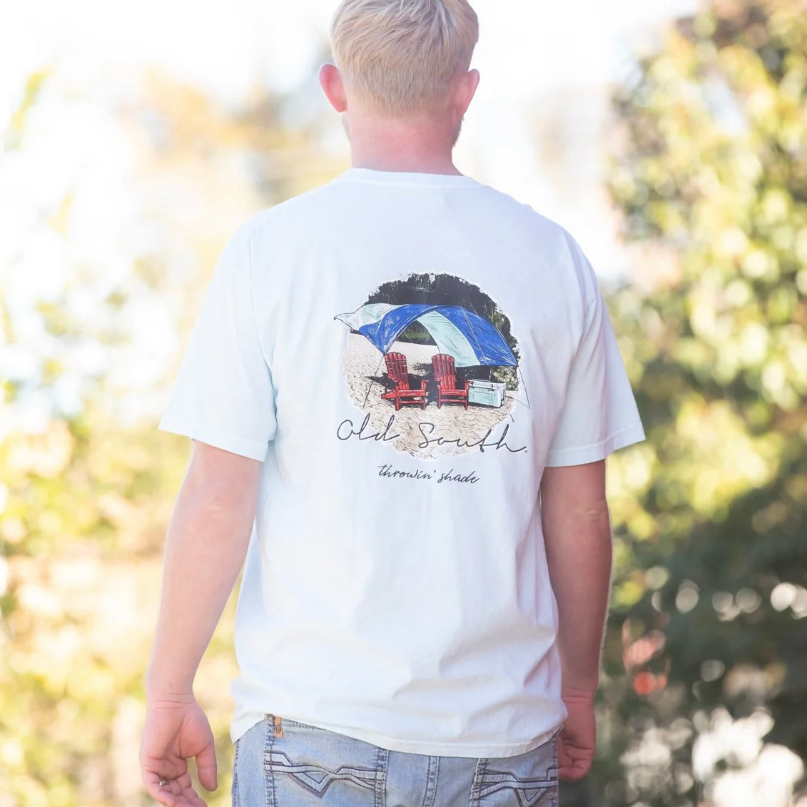 Old South Short Sleeve Tee -  Two Tone Shade