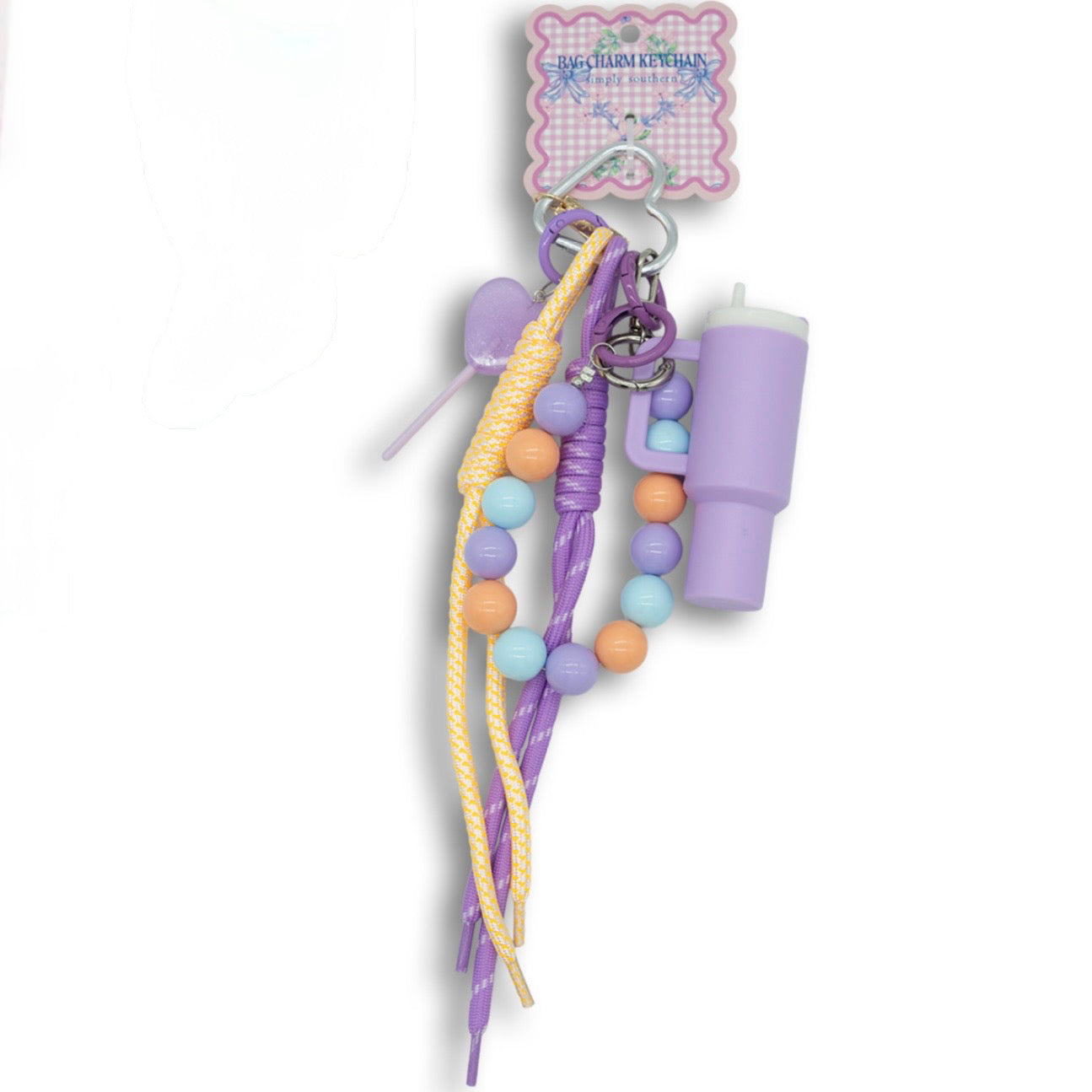 Simply Southern Bag Charm - Summer Tumbler