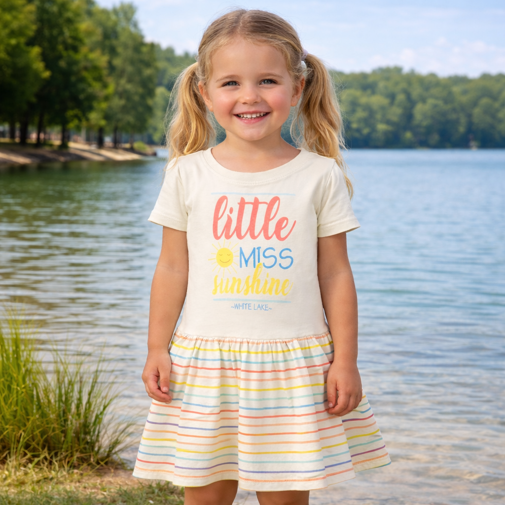 White Lake Toddler Sundress - Little Miss Sunshine