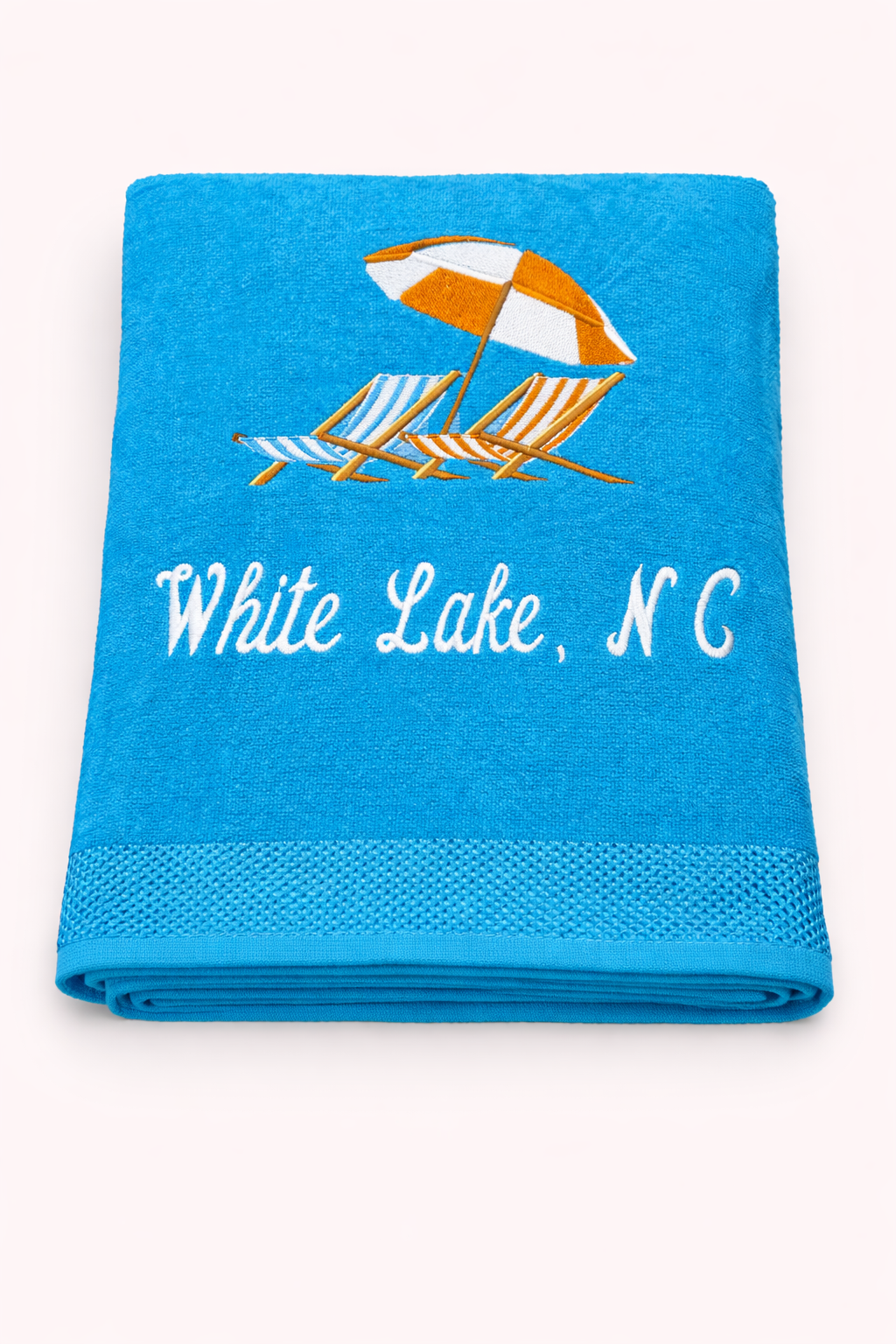White Lake Towel- Beach Chairs