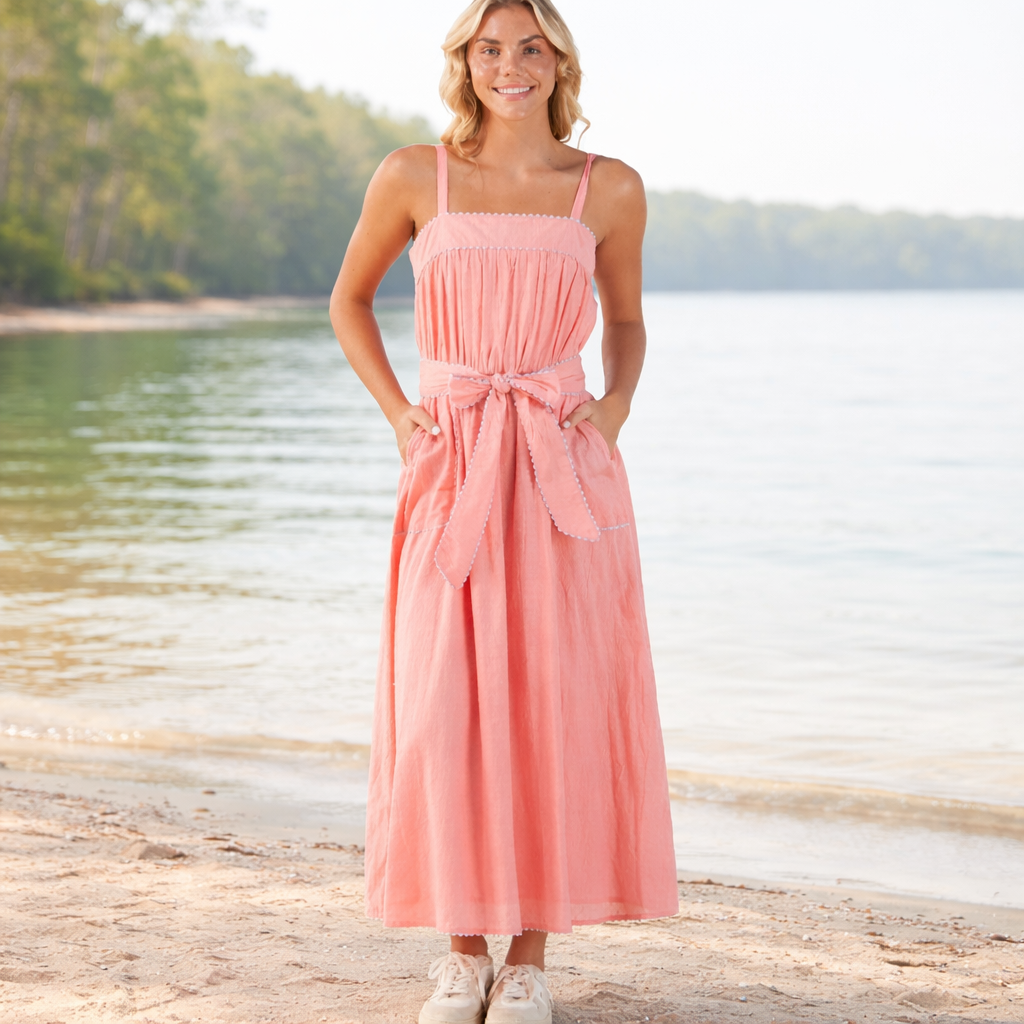 Simply Southern Ric Rac - Coral