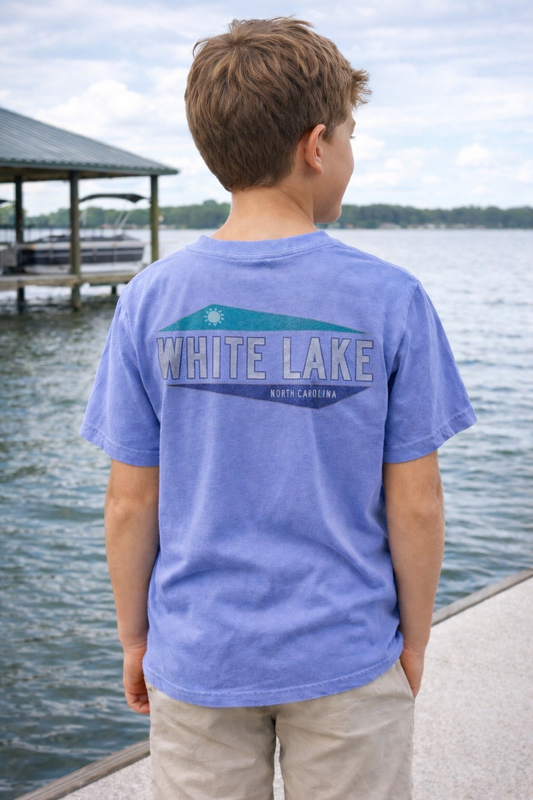 White Lake Tee Youth - Contraption Periwinkle Blue