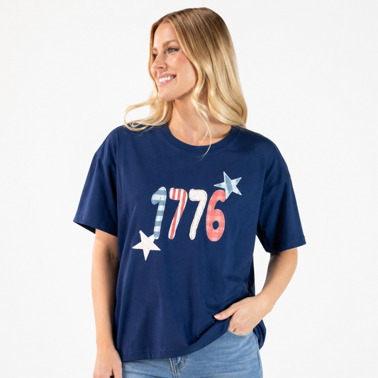 Simply Southern USA Appliqué Tee