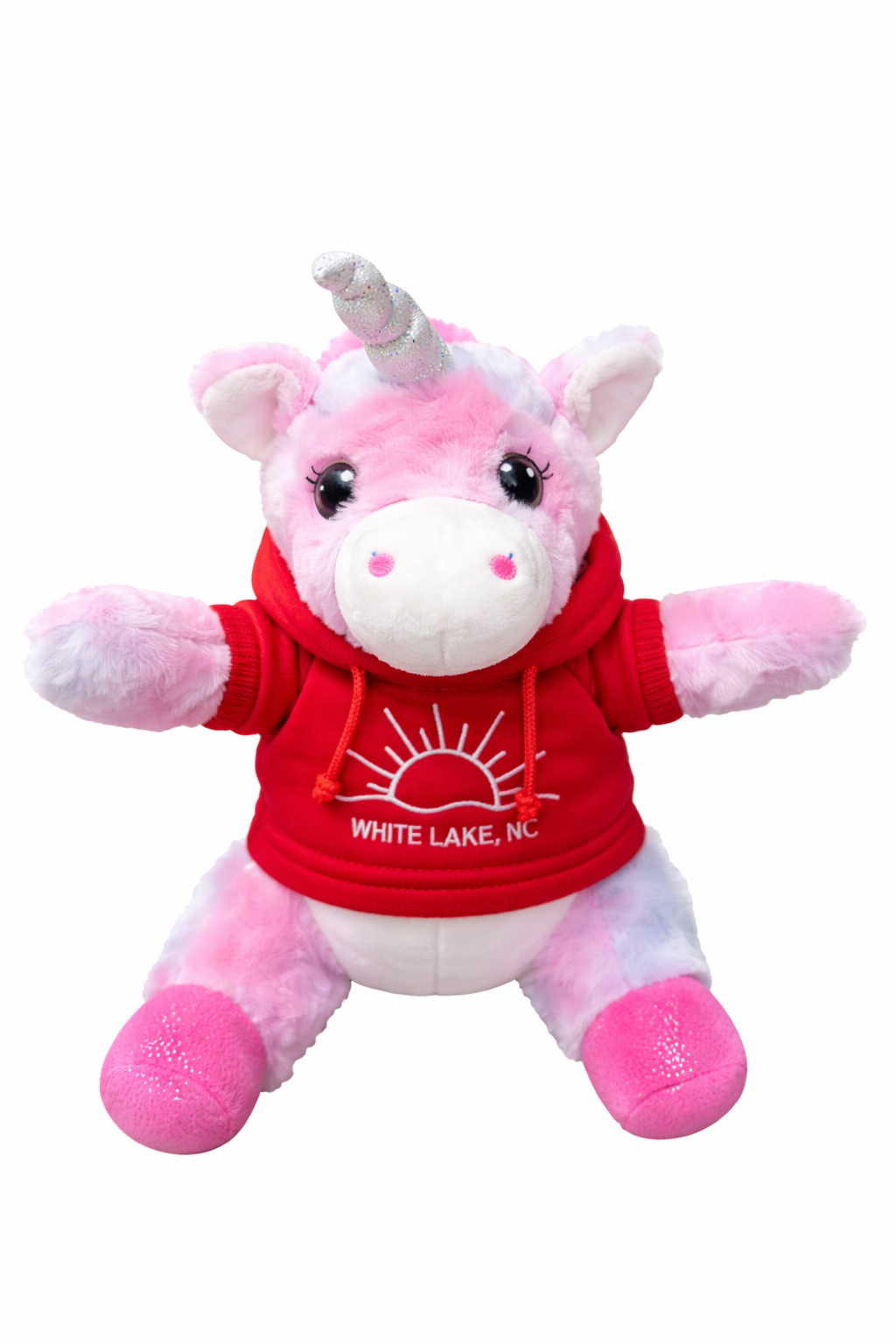 White Lake Plushie - Hoodie Unicorn