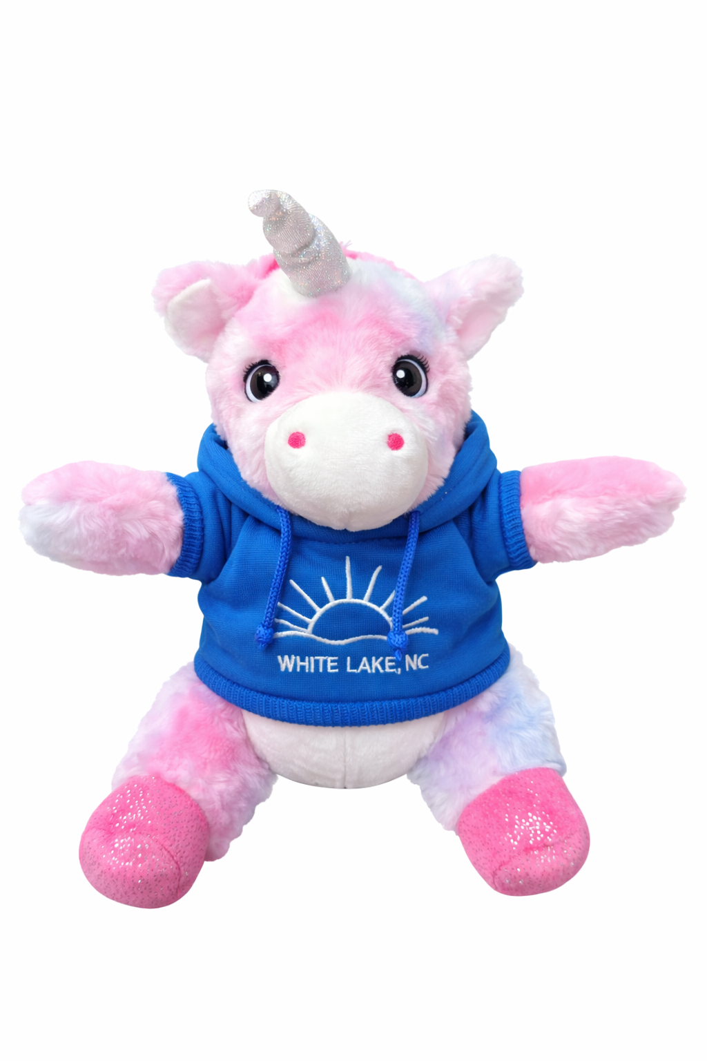 White Lake Plushie - Hoodie Unicorn