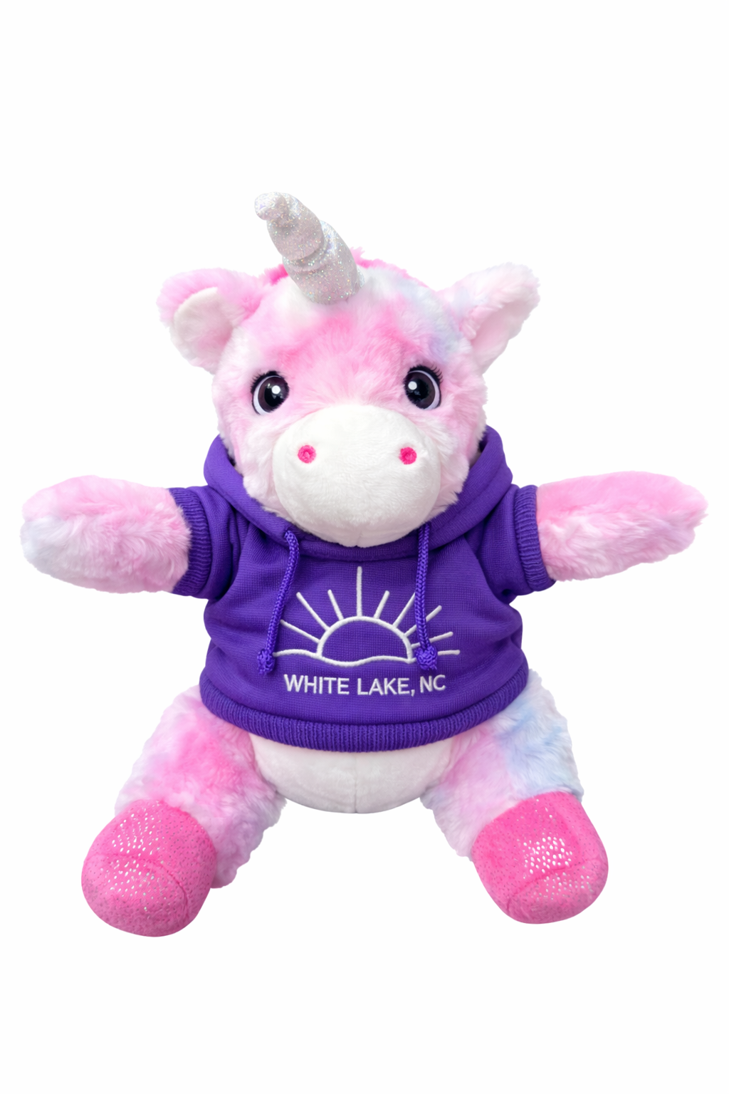 White Lake Plushie - Hoodie Unicorn