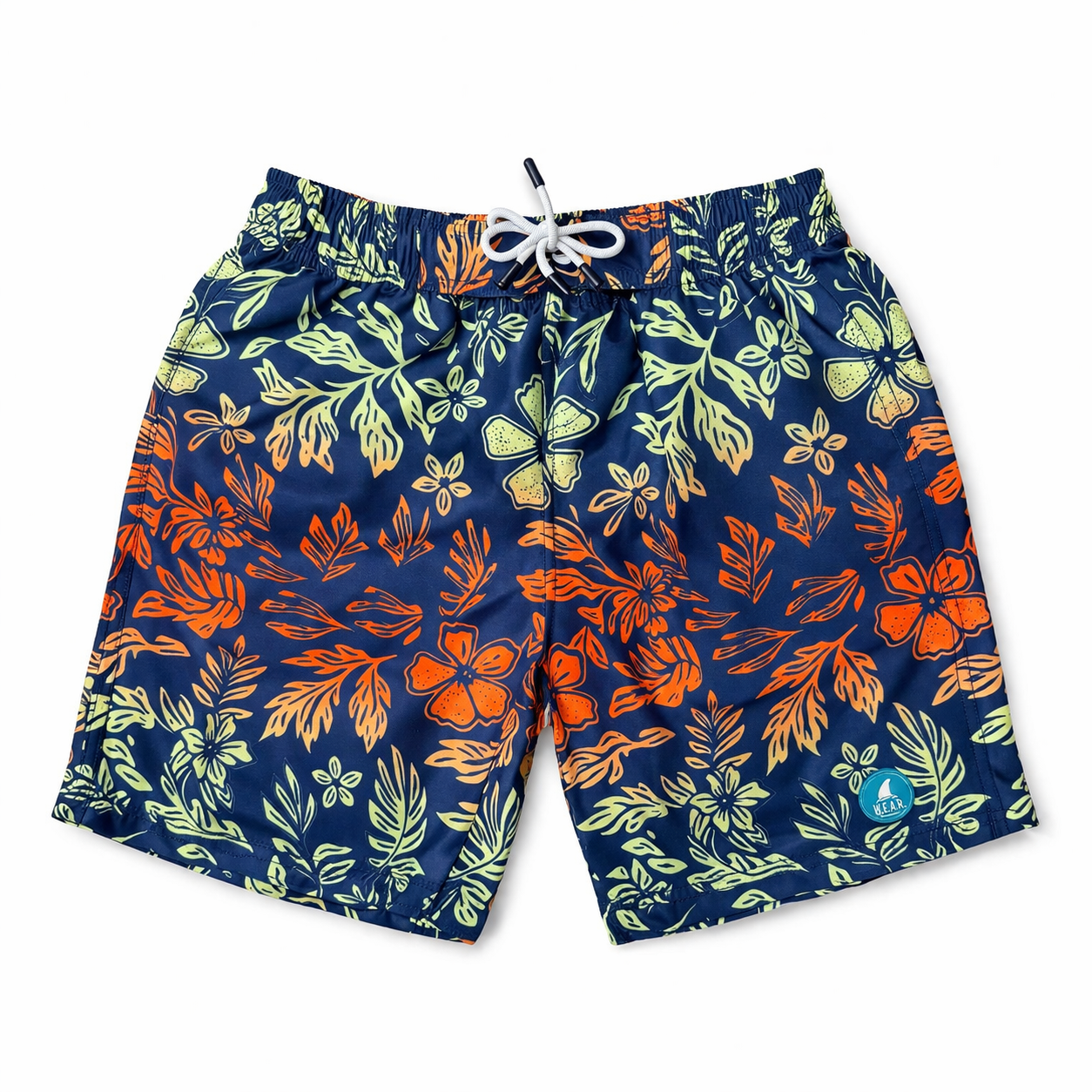 Boys Board Shorts - Hawaiian