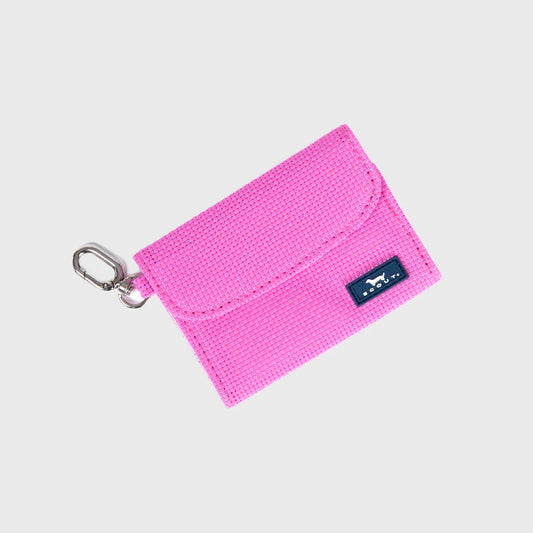 Scout Street Cred Card Holder - Red Violet Woven