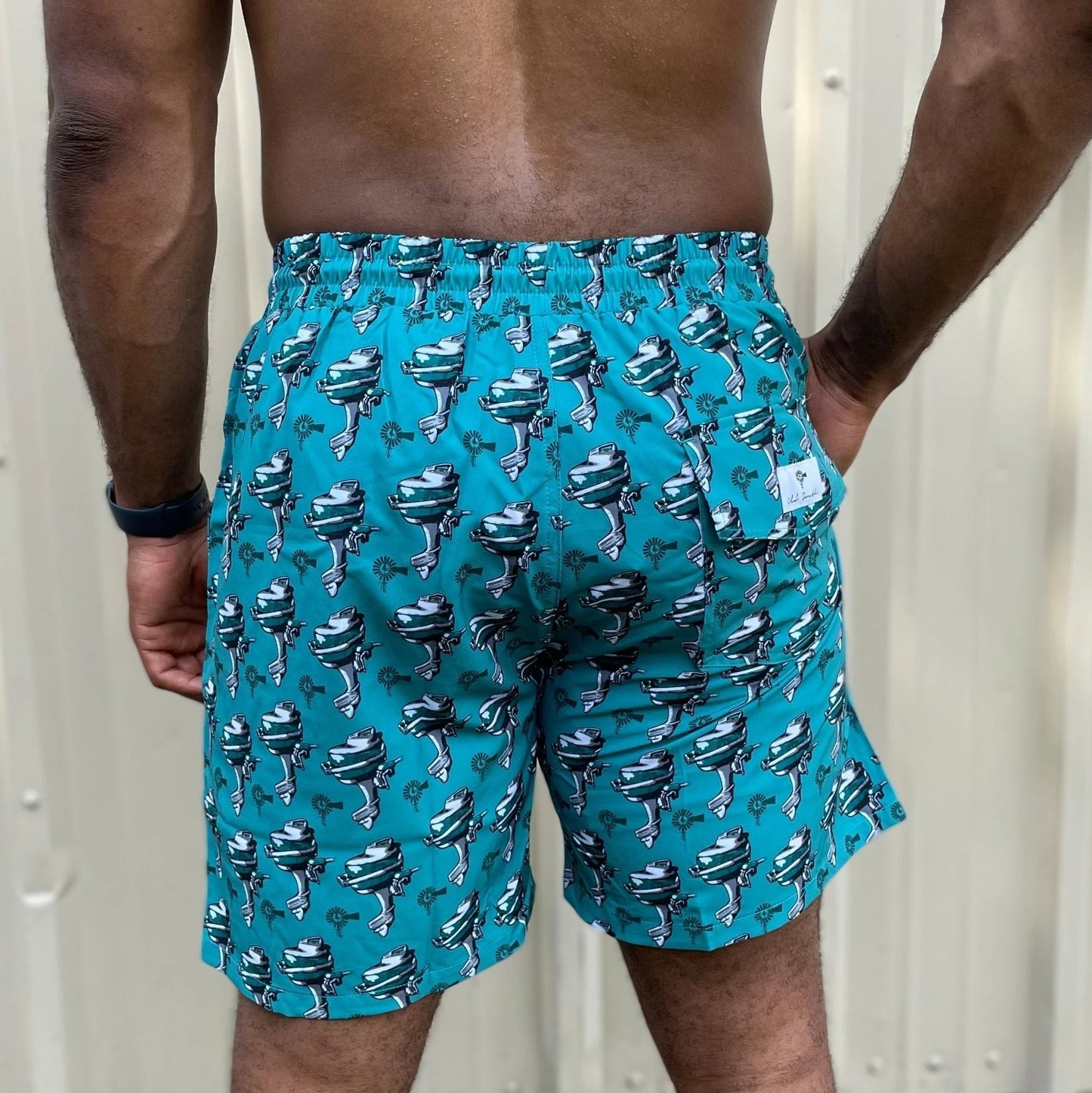 Old South Soft Mesh Swim Trunks - Outboard Motors