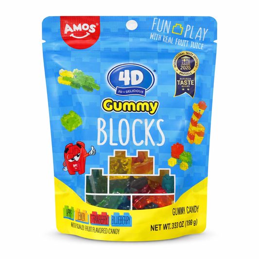 Amos 4D Gummy Blocks