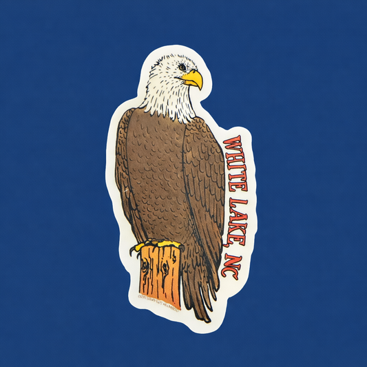 White Lake Sticker - Eagle USA