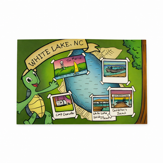 White Lake Postcard- Landmarks