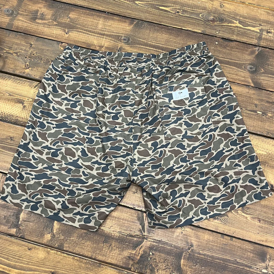 Old South Soft Mesh Swim Trunks -  Thicket Camo