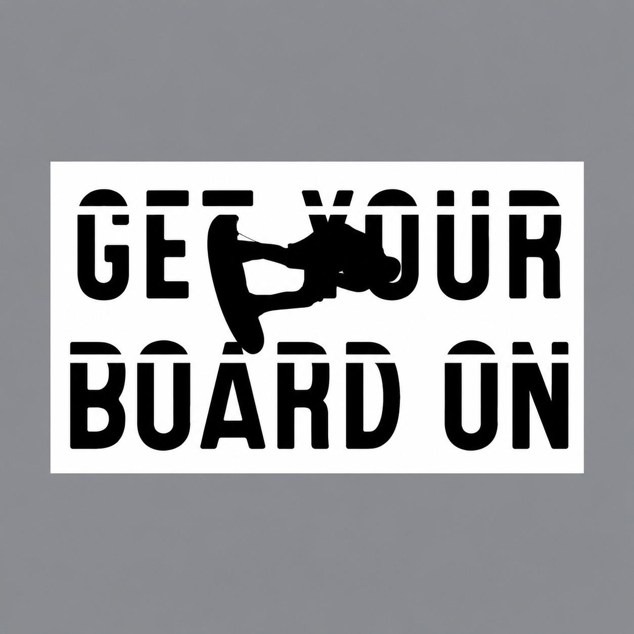 GYBO Original Word Sticker