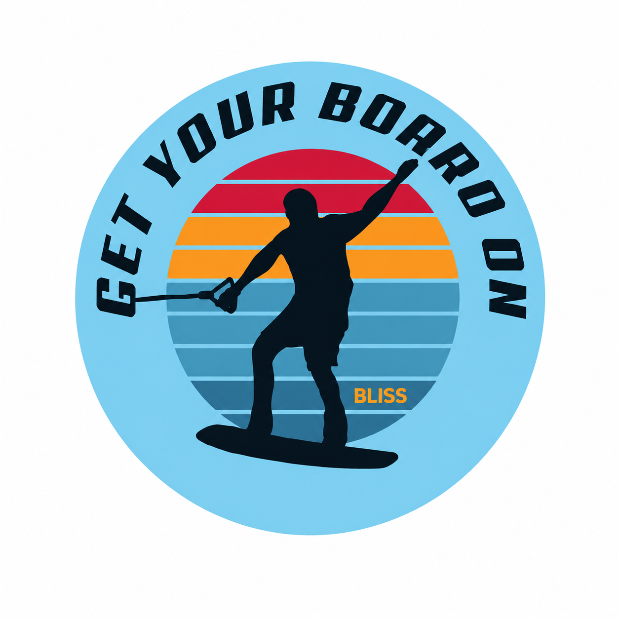 GYBO The Sunset Sticker