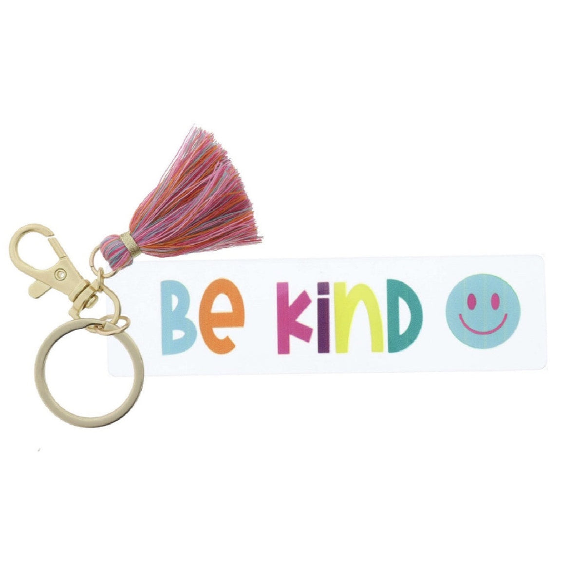 JM Clear Acrylic Keychain - Be Kind