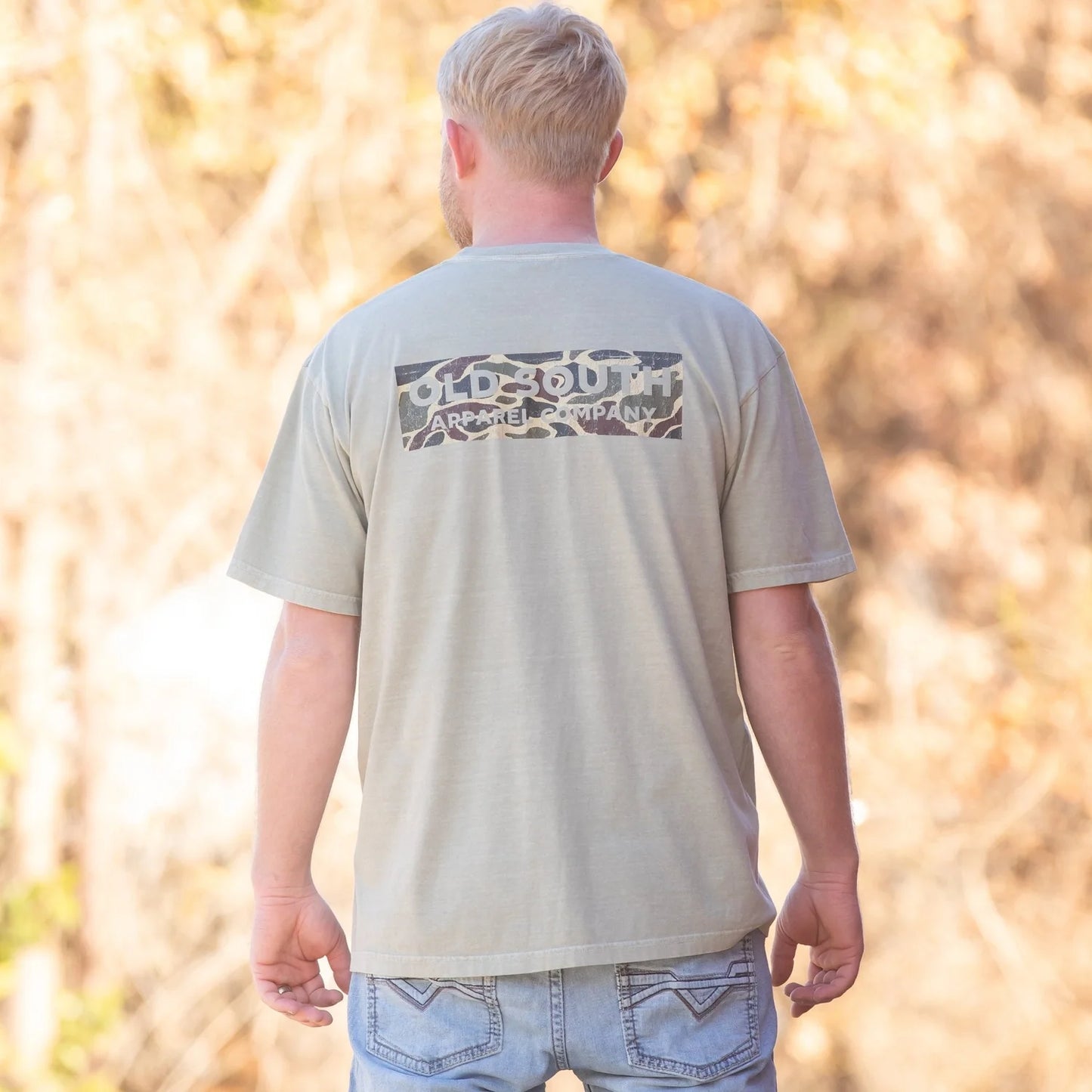 Old South Short Sleeve Tee -  Thicket Camo