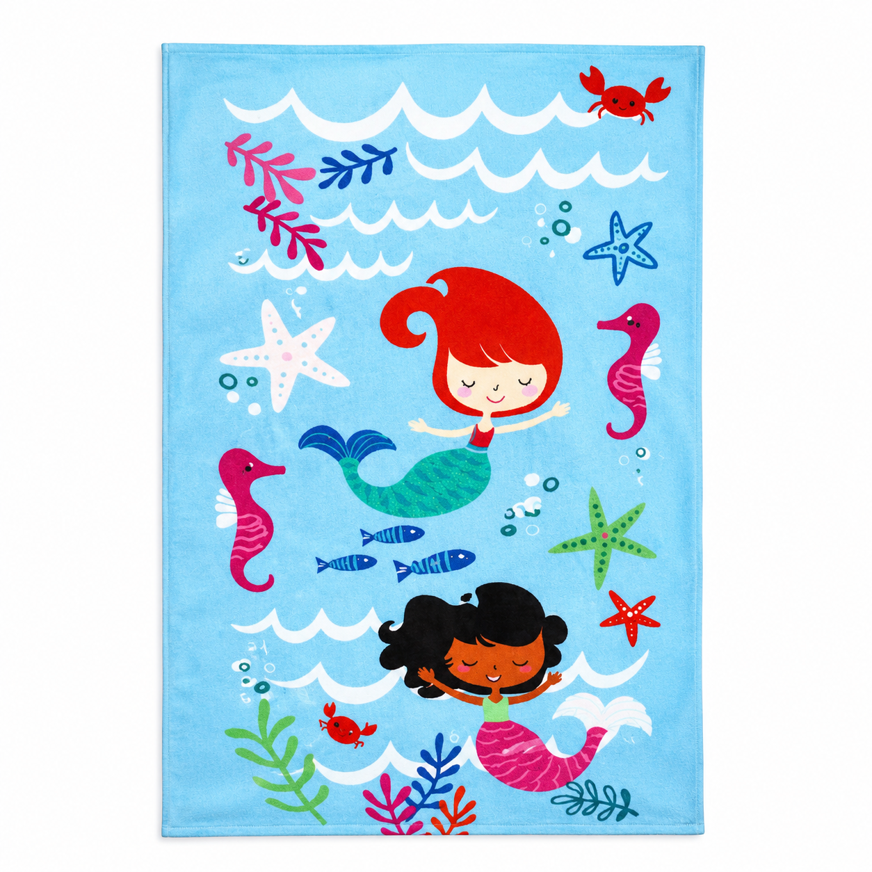 Kids Towel - Blue Mermaid