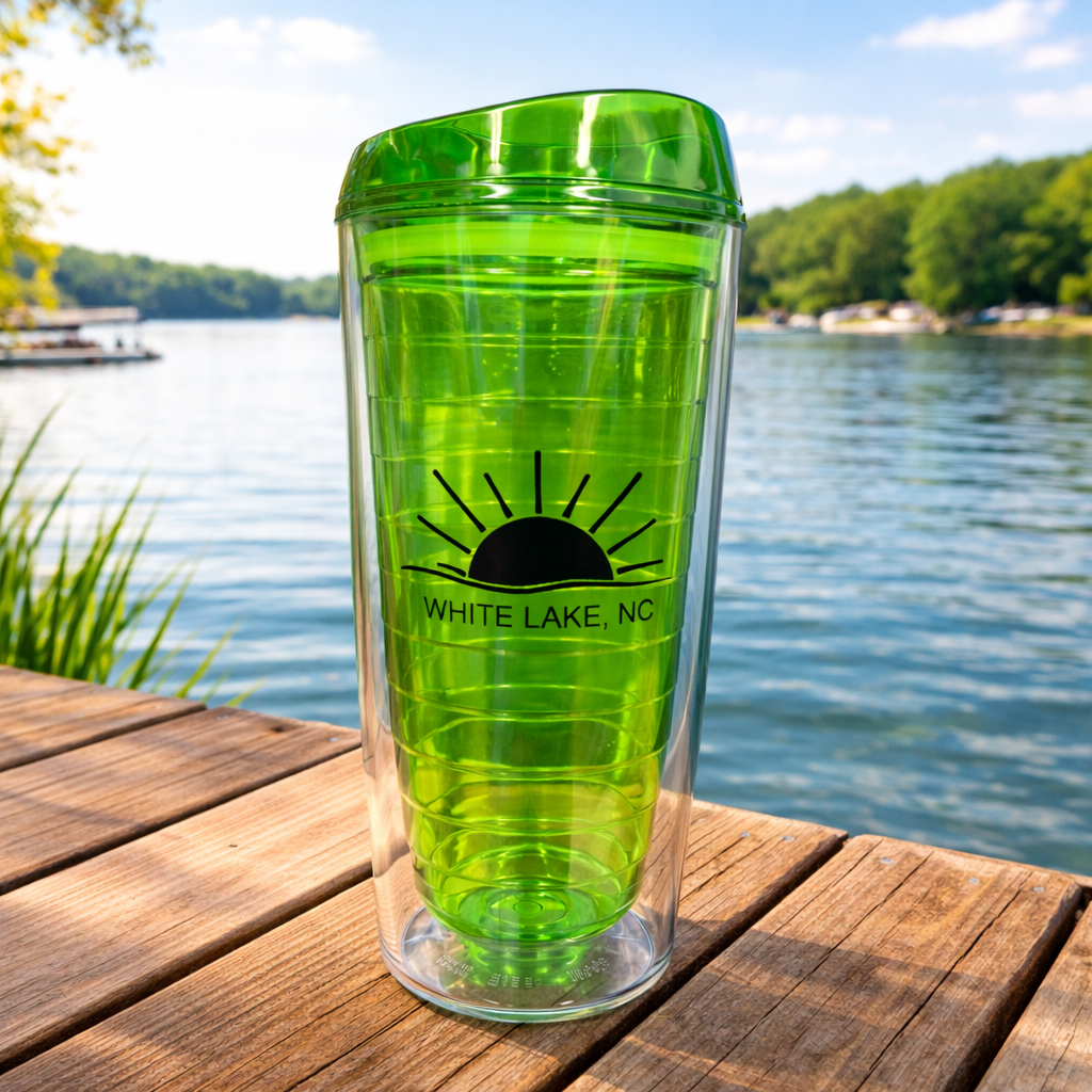 White Lake Acrylic Tumbler