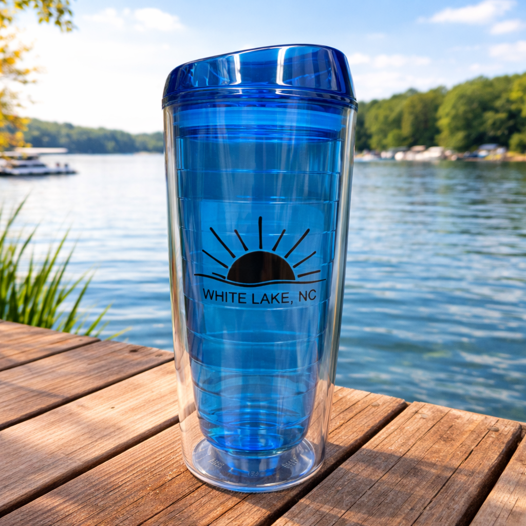 White Lake Acrylic Tumbler