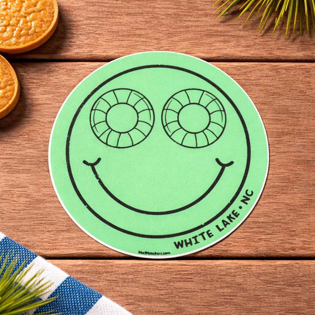 White Lake Sticker - Tee Hee Inner Tubes