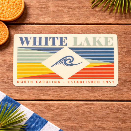 White Lake Sticker - Boston Fern Waves